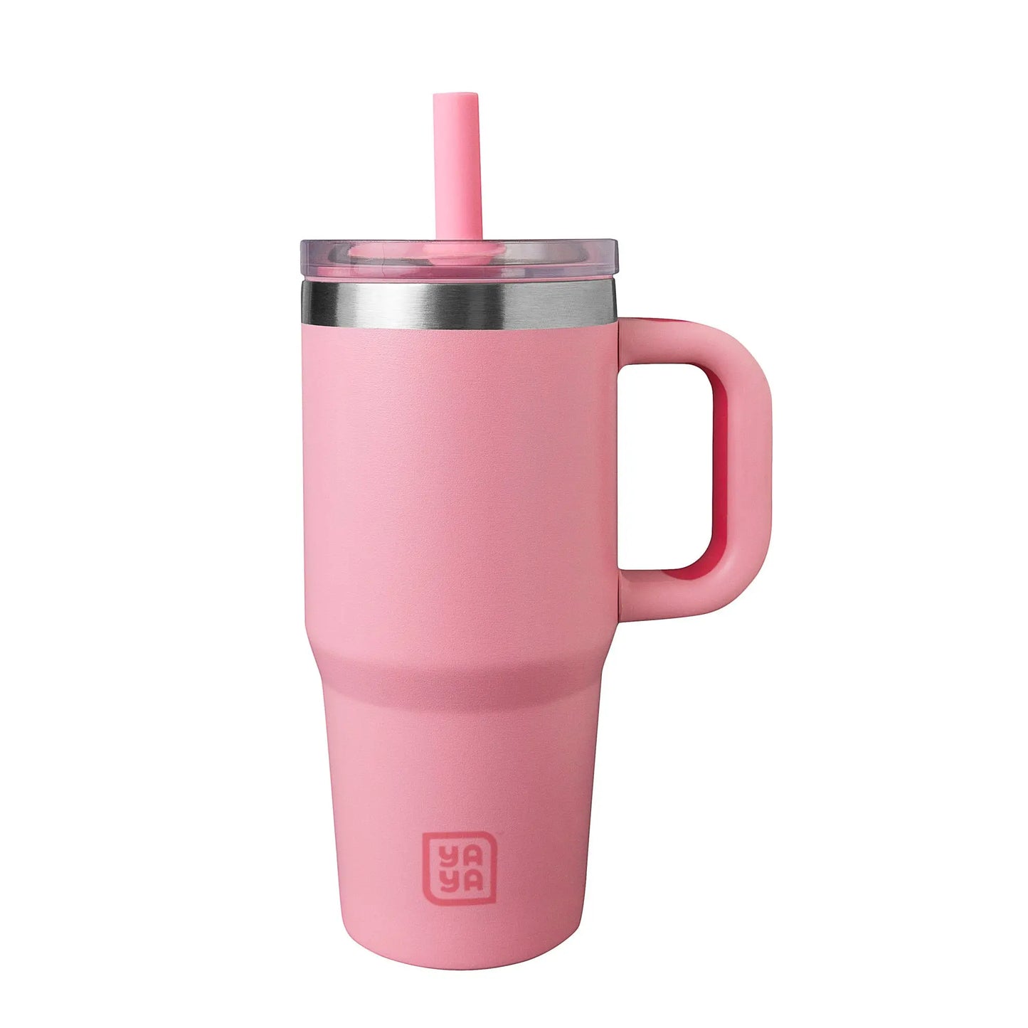 YAYA My First Travel Tumbler for Toddlers - Portable Stainless Steel Tumbler with Silicone Straw, Spill-Proof Lid, Insulated for Cold Drinks, Drinkware, Reusable Mug Bottled